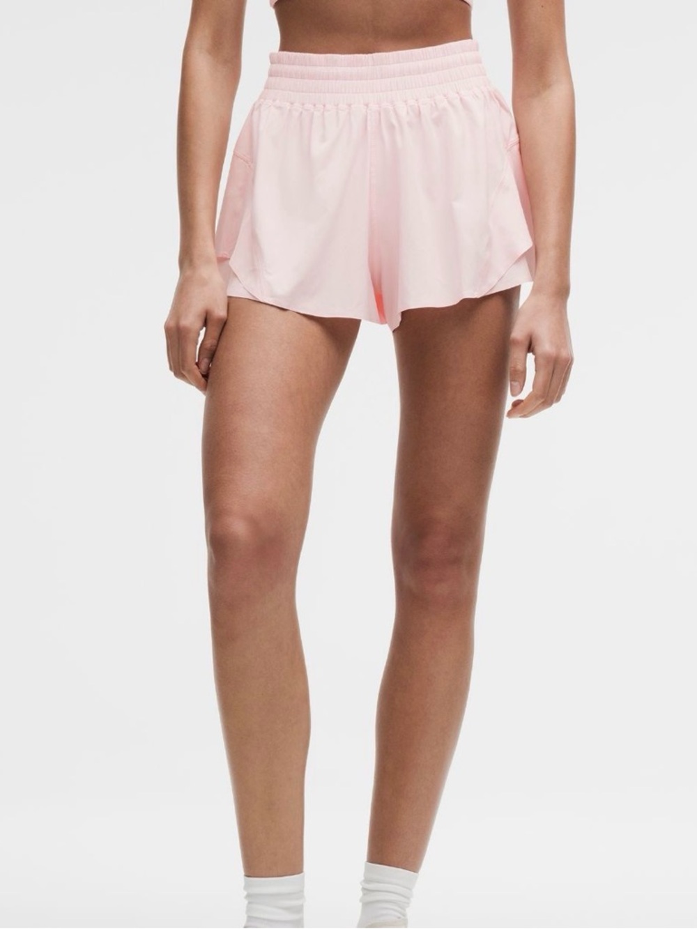 Lululemon Shake It Out Shorts (Pink Pearl)